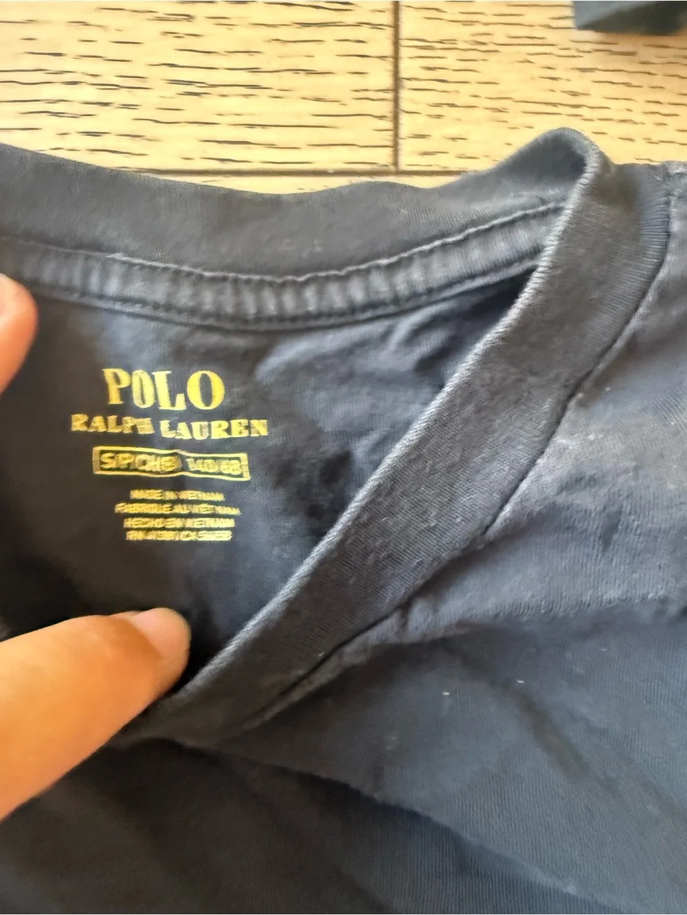 Ralph Lauren Kids 3-Piece Polo & Tees in Black and Light Gray